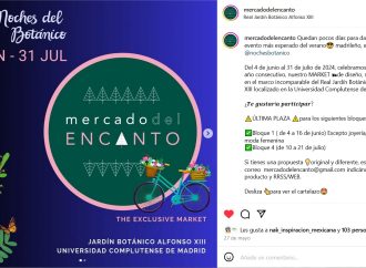 Mercado del Encanto – Noches del Botánico